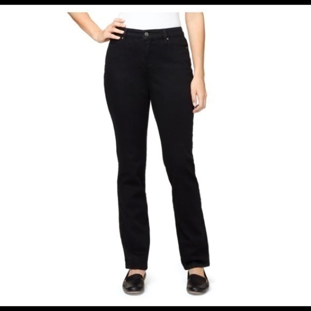 NWT Gloria Vanderbilt Modern Straight Jeans Mid Rise size 10 $48 - Picture 2 of 11
